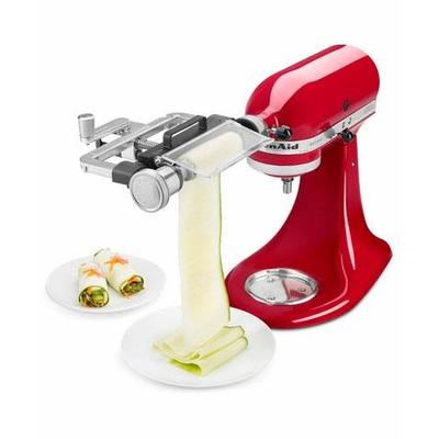 KITCHENAID Gemüseblattschneidvorsatz "5KSMSCA" Küchenmaschinen-Aufsätze silberfarben (edelstahlfarben)