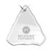 Rockhurst Hawks 3.25'' x 3.75'' Glass Tree Ornament