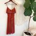 Free People Dresses | New Free People / June & Hudson Coral Velvet Cocktail Boho Dress | Size Large | Color: Pink | Size: L