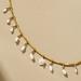 Anthropologie Jewelry | Anthropologie Floating Pearl Necklace | Color: Gold/White | Size: Os