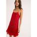 Free People Dresses | Free People Crystal Clear Mini Dress | Color: Red | Size: S