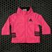 Adidas Shirts & Tops | Adidas Track Jacket Pink & Black Kids Zip Up Baby Girl Sz 3 Mos | Color: Black/Pink | Size: 3mb