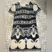 J. Crew Dresses | J. Crew Blue And White Shift Dress In Ornate Lace Size Small | Color: Blue/White | Size: 4