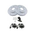 2007 Chevrolet Avalanche Front Brake Pad and Rotor and Wheel Hub Kit - TRQ