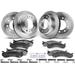 2003, 2006-2007 GMC Yukon XL 2500 Brake Pad and Rotor Kit - Autopart Premium