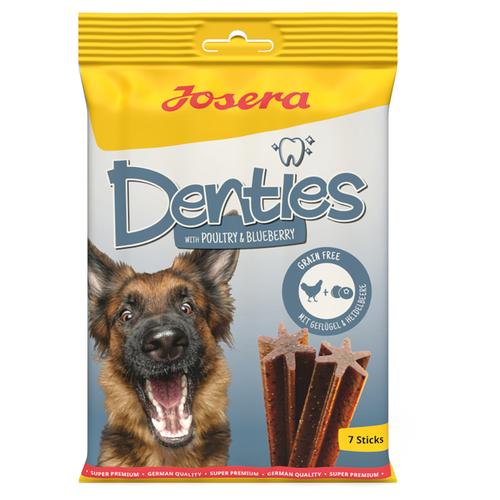 2x 180g Denties mit Geflügel & Blaubeere Josera Hundesnacks