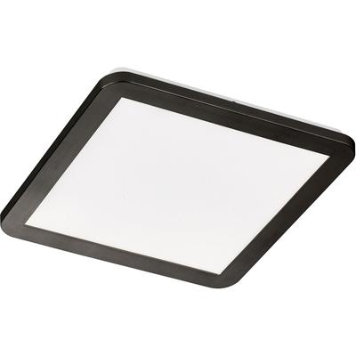 Deckenleuchte "Flat", beige (sandschwarz), H: 3,00cm, SCHÖNER WOHNEN-KOLLEKTION, Lampen, 1x LED 15 Watt, 3000 Kelvin, 2100 Lumen,dimmbar Image