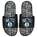 Youth ISlide Brooklyn Nets Team Pattern Gel Slide Sandals