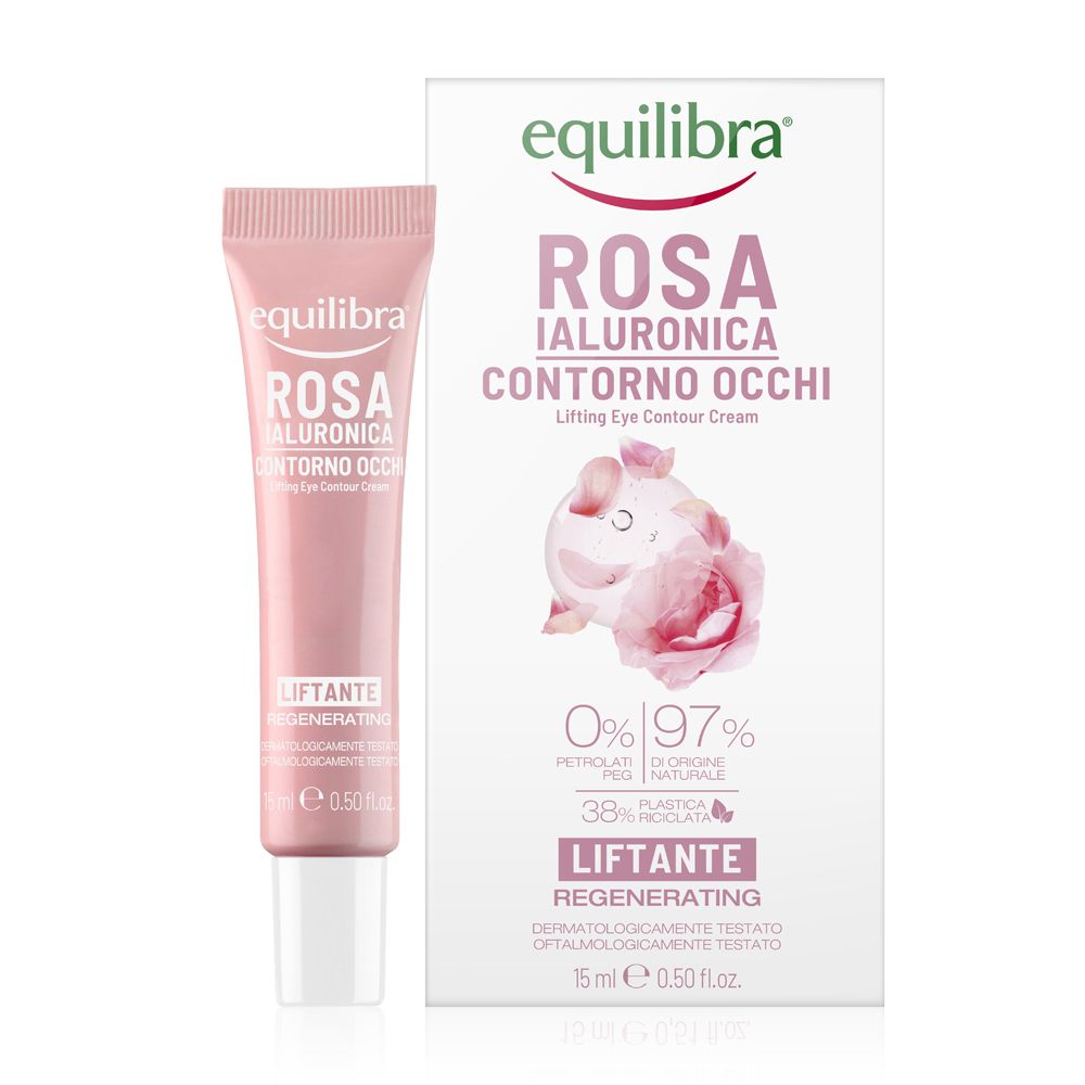 Equilibra® Rosa Ialuronica Contorno Occhi Liftante - Risparmia il 10%