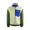 Puma x Attempt Sherpa Bomber Zip Up Olive Beige Mens Jacket 598257 75 - Size Small