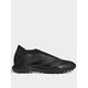 Adidas Mens Predator Laceless 20.3 Astro Turf Football Boot - Black