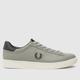 Fred Perry spencer trainers in grey