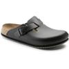 Birkenstock - Clog Boston Super Grip, Naturleder, schwarz, Weite normal, Größe 42