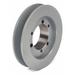 ZORO SELECT 3V3.351 1/2" to 1-1/4" Quick Detachable Bushed Bore 1 Groove 3.35"