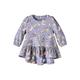 NAME IT Baby Girls NBFBARBORA LS Dress Kleid, Cosmic Sky, 68