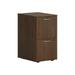 HON Mod 2-Drawer Vert File Cab Mobile Ped Let/Leg Sepia Walnut 20 PLPMFFLE1