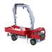 Alloy 1:50 Scale Model Car Crane Truck Diecast Construction Engineering Car Transport Vehicle Gift