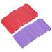 Etereauty 100pcs Mini Wooden Nail Files Printing Board Nail Buffers Disposable Nail File Manicure Tools (Random Color)