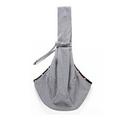 Pet bag Cat backpack One shoulder pet backpack Oblique straddle bag - grey