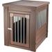 New Age Pet Ecoflex Furniture Style Dog Crate End Table - Russet Medium