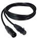 Jesco Lighting LCC-XLR3-EXT-16 16 ft. DMX 3-Pin XLR Extension Cable Plug & Play