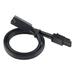 WAC Lighting 12 Aluminum Extension Joiner Cable for Puck Light in Black