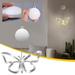 SHENGXINY Home & Kitchen Supplies Clearance Led Butterfly Lamp Romantic Battery Box Hanging Lamp Courtyard Arrangement Flashing Lamp String Festival Ins Decorative Lamp