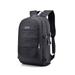 Business Backpack for Men Waterproof Backpack With USB Charging Port Tech Backpack for Work College Travel Laptop Backpack-Black