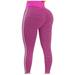 Womens Plus Size Pants Clearance Summer Pants For Women Women Scrunch Butt Lifting Workout Leggings Textured High Waist Cellulite Compression Yoga Pants Tights