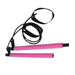 Pilates Bar Kit with Resistance Band Portable Resistance Band and Toning Bar Yoga Pilates Equipment Exercise Stick Pink Pinkï¼ŒG12080