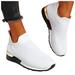 Gubotare Women S Walking Shoes Women s Tennis Walking Shoes Fashion Sport Running Sneakers White 7.5