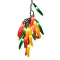 Chili Pepper Lights String Chili String Lights - Chili Pepper Lights Set Red Yellow Green Chili Lights Pepper Lights (35 Cluster Lights Red Yellow and Green)