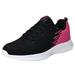 Pimfylm Sneakers Women Women s Canvas Shoes Fashion Sneakers Low Top Tennis Shoes Lace up Casual Shoes Hot Pink 8.5