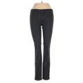 Abercrombie & Fitch Jeans - Mid/Reg Rise Skinny Leg Denim: Black Bottoms - Women's Size 25 - Black Wash