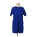 Forever 21 Casual Dress - Shift: Blue Dresses - Women's Size Medium