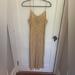 J. Crew Dresses | J Crew Yellow Floral Satin Maxidress. Size 14. Nwt. | Color: Orange/Yellow | Size: 14