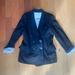 Anthropologie Jackets & Coats | .Cartonnier By Anthropologie Double Breasted Blazer - Size: M | Color: Black | Size: M