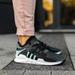 Adidas Shoes | Adidas Originals Bz0008 Women's Eqt Support Adv Primeknit Shoes Size 8.5 | Color: Black/Green | Size: 8.5