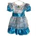 Disney Dresses | Disney Alice In Wonderland-In-Eland Costume Dress Size 4xs | Color: Blue/White | Size: 4tg
