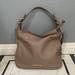 Michael Kors Bags | Michael Kors Leather Shoulder Bag | Color: Cream/Tan | Size: Os
