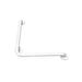 CSI Bathware L-Shaped Vertical Angle Bathroom Safety Grab Bar Metal in White | 3 H x 1.25 D in | Wayfair BAR-VR32-TW-125-PW