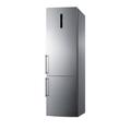 Summit Appliance 23" Counter Depth Bottom Freezer 11.7 cu. ft. Refrigerator in Gray | 77.88 H x 23.38 W x 23.75 D in | Wayfair FFBF181ES2IM