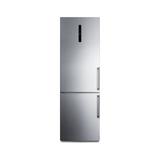 Summit Appliance 23" Bottom Freezer Refrigerator 10.6 cu. ft. Energy Star Refrigerator in Gray | 72.25 H x 23.38 W x 23.75 D in | Wayfair