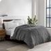 Bare Home Shaggy Fleece Plush Duvet Cover Microfiber/Velvet in Gray | Twin XL Duvet Cover | Wayfair 840105729839