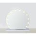 Orren Ellis Syn Beveled Lighted Bathroom/Vanity Mirror Metal in White | 24 H x 24 W x 6 D in | Wayfair 34E4134F22EC4E5A83C8CB1625EE880A