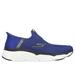 Skechers Men's Slip-ins: Max Cushioning - Advantageous Sneaker | Size 10.5 | Blue/Black | Textile/Synthetic | Machine Washable