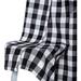 Gracie Oaks Razni Polyester Curtain Polyester in Gray/White/Black | 54 H x 37 W in | Wayfair 11375C8992EB4FB7A239103F733E2D98