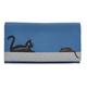 Mala Leather Cat & Mouse Ladies Matinee Purse Wallet Blue (3624 95)