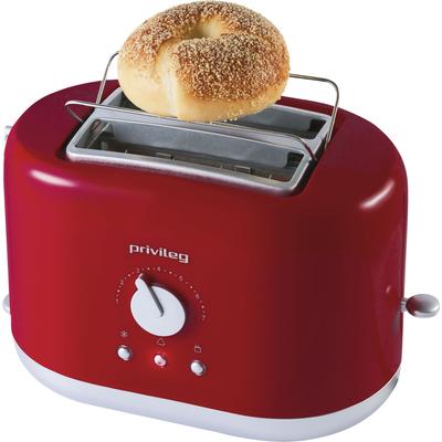 PRIVILEG Toaster "PT2870RPH", rot, B:16cm H:18cm T:26,5cm, Toaster Image