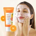 Nettoyant pour le visage à la vitamine C hydratant anti-acné élimine les points noirs soins de